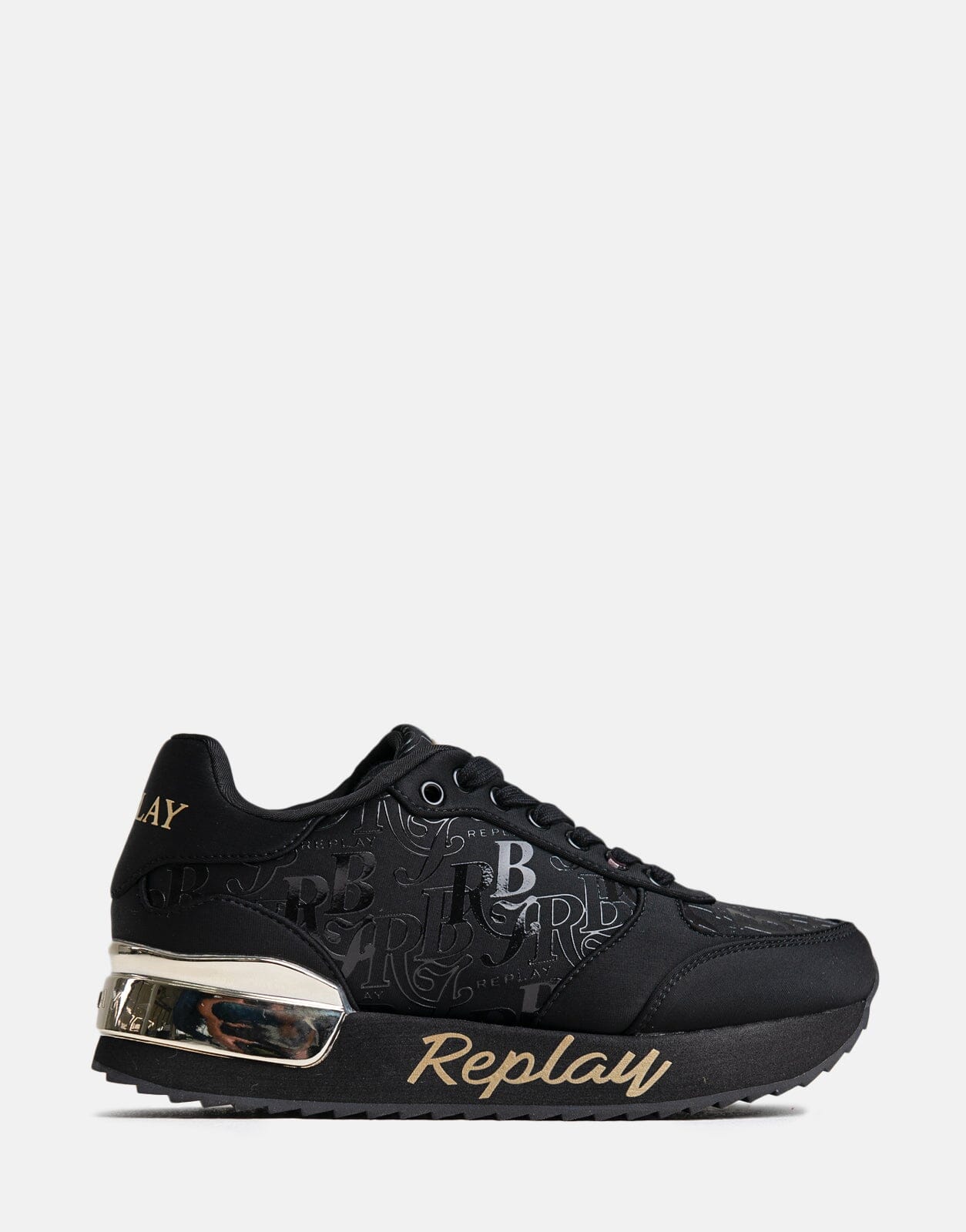 Replay Penny RBJ Black Sneakers - Subwear