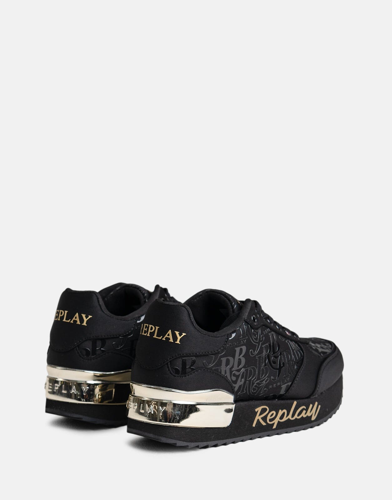 Replay Penny RBJ Black Sneakers - Subwear