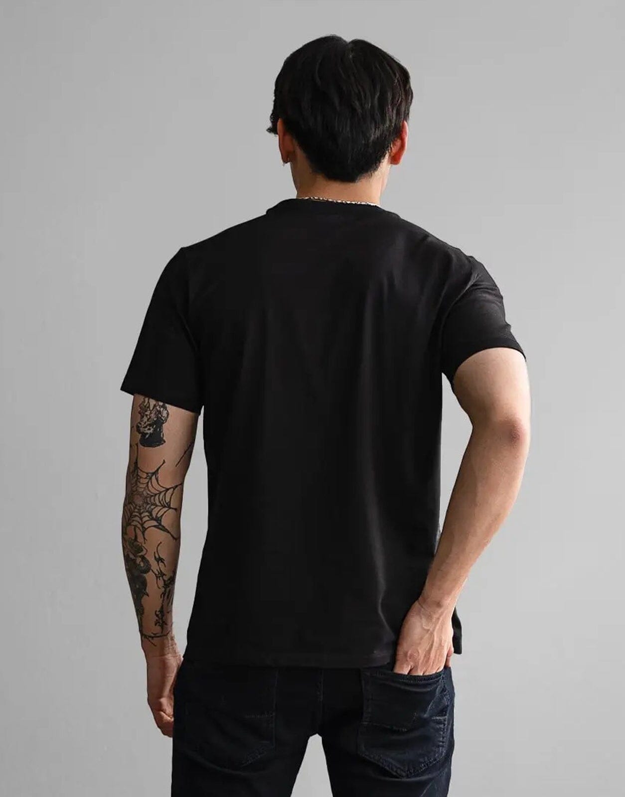 Fade Icon Black T-Shirt - Subwear