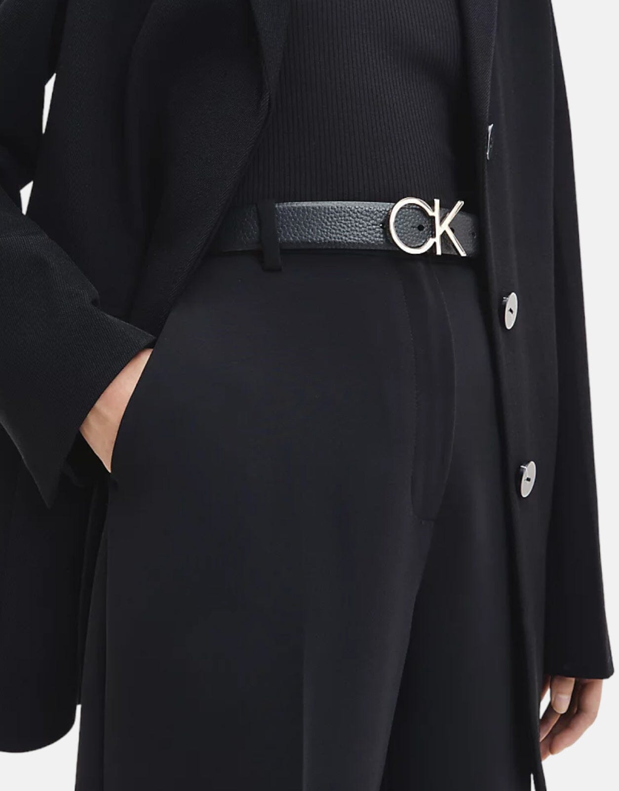 Calvin Klein Re-Lock Black Belt - Subwear